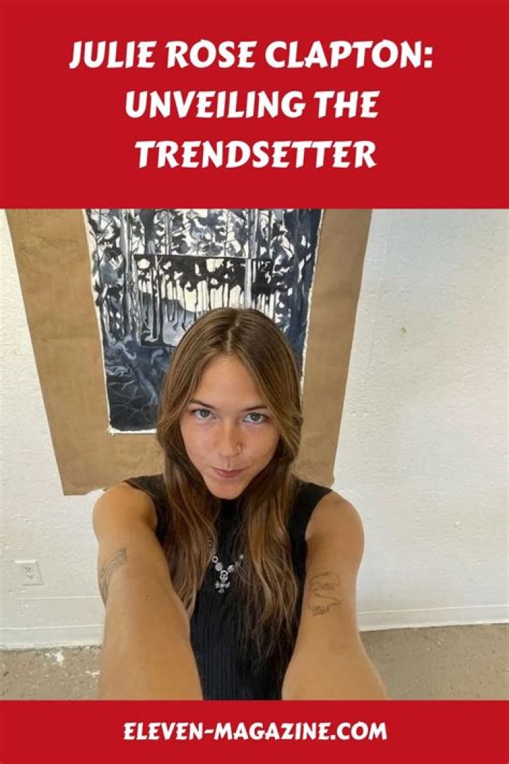 Discovering Julie Clapton: A Journey Beyond the Spotlight