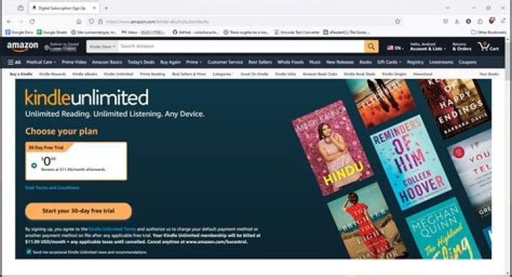 Everything You Need to Know About Amazon Kindle Unlimited Subscription