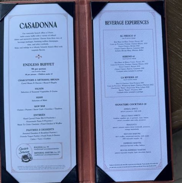 Exploring the Exquisite CasaDonna Menu: A Culinary Journey
