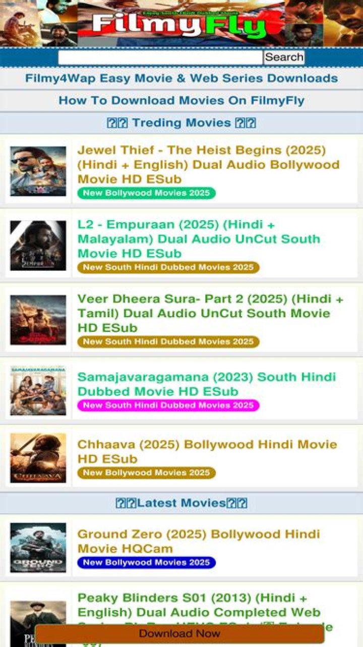 FilmyFly Movie Download: Your Ultimate Guide to MP4MovieZ Hindi Dubbed
