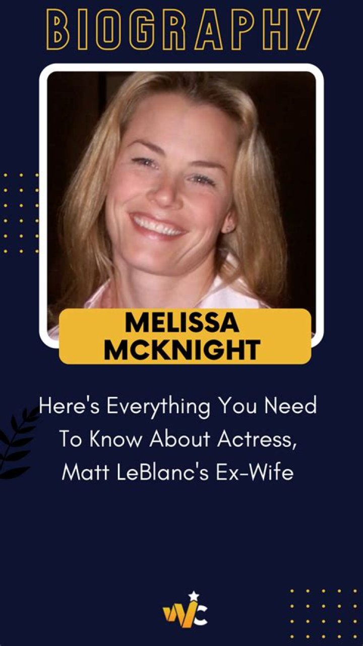 Melissa McKnight: A Comprehensive Look at Her Life, Career, and Influence