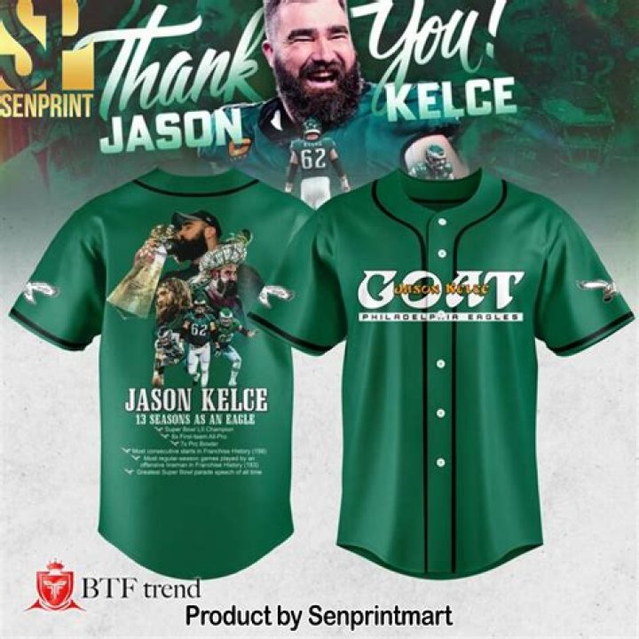 The Impact and Legacy of the Jason Kelce Jersey