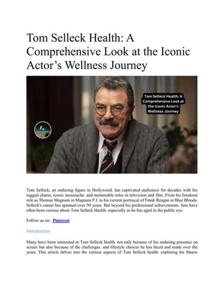 Tom Selleck Younger: The Iconic Journey of a Hollywood Legend