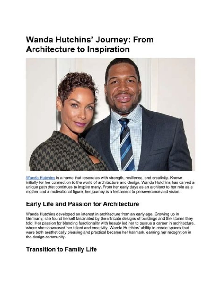 Unveiling the Life of Wanda Hutchins: A Journey Through Resilience and Creativity